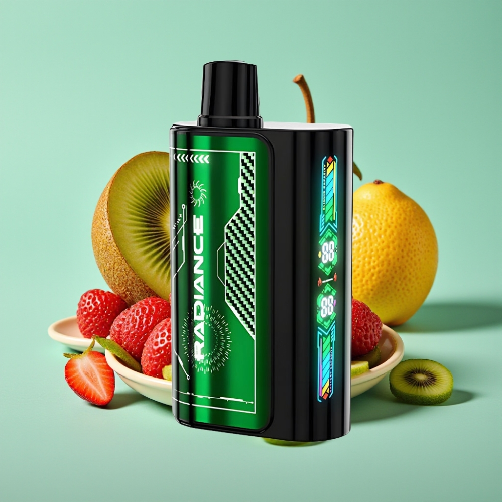 JNR Radiance 31000 Puffs 28ml Braškė-Kivis