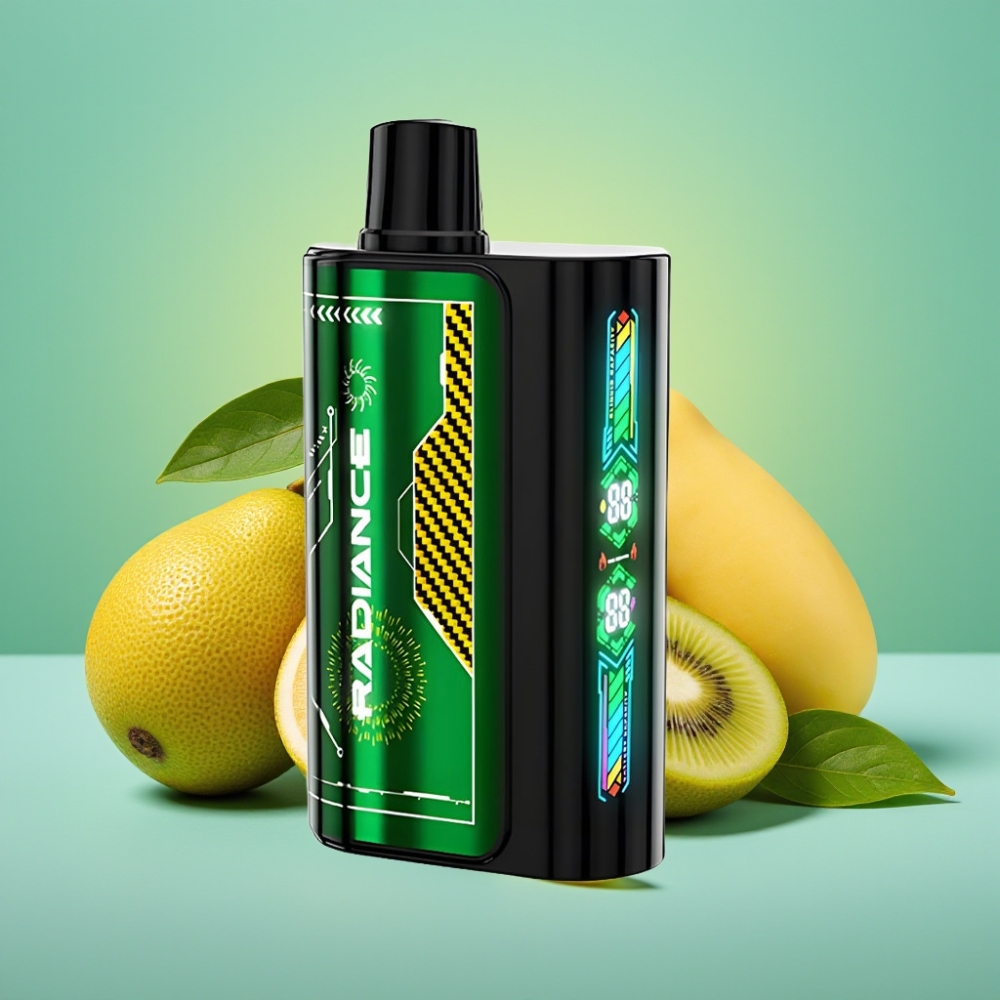 JNR Radiance 31000 Puffs 28ml PASSION FRUIT KIWI (Marakujų Kiwi)
