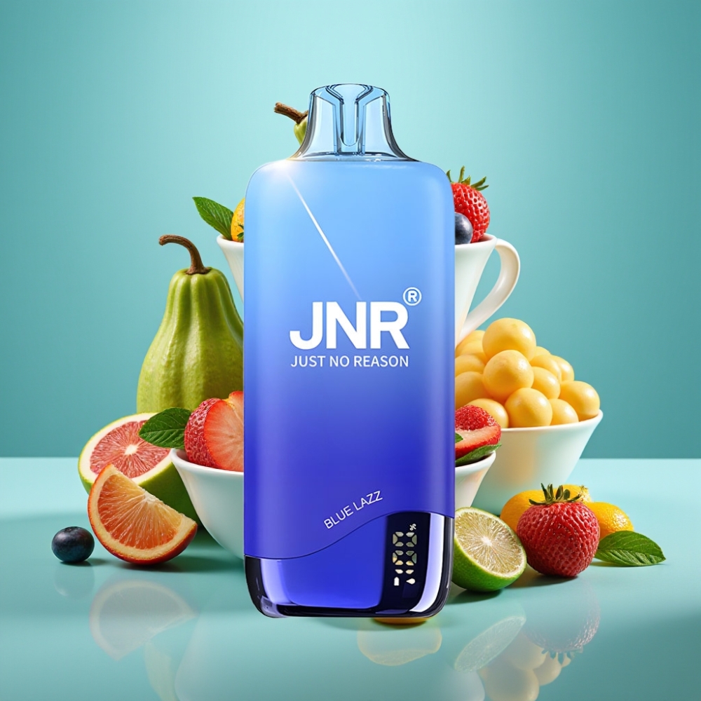 JNR Rainbow 10500 Puffs Disposable Vape Mėlynasis Lazuras, 18ml, 0.8ohm