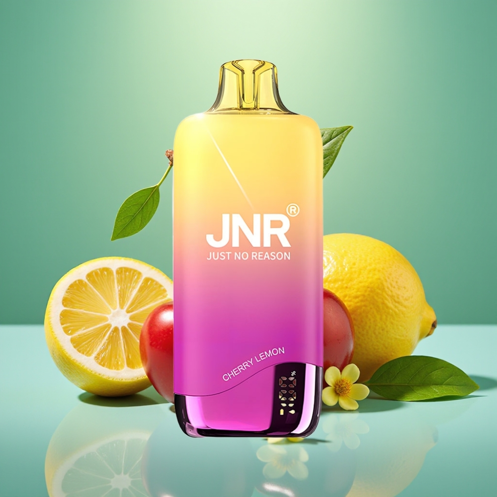 JNR Rainbow 10500 Puffs Disposable Vape Vyšnios Citrinos 18ml 0,8ohm