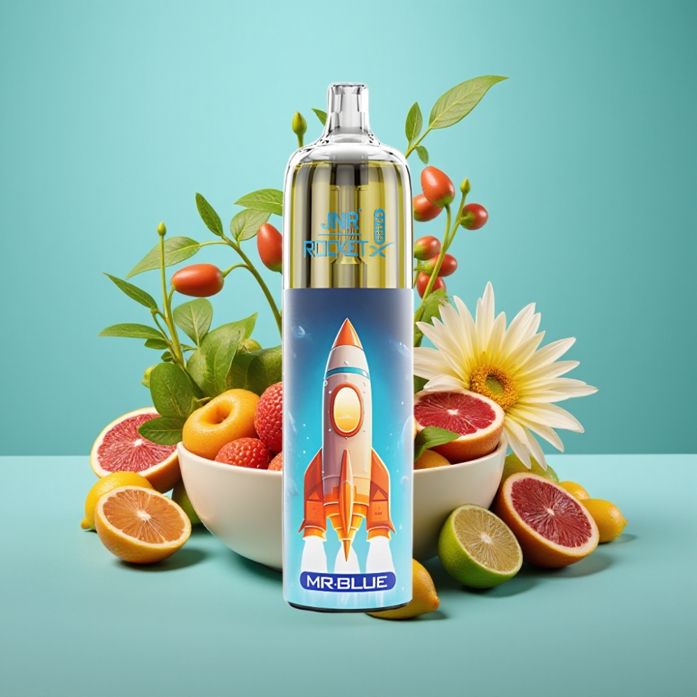 JNR Rocket-X 12400 Puffs Disposable Vape Mėlynasis, 850mAh, 25ml