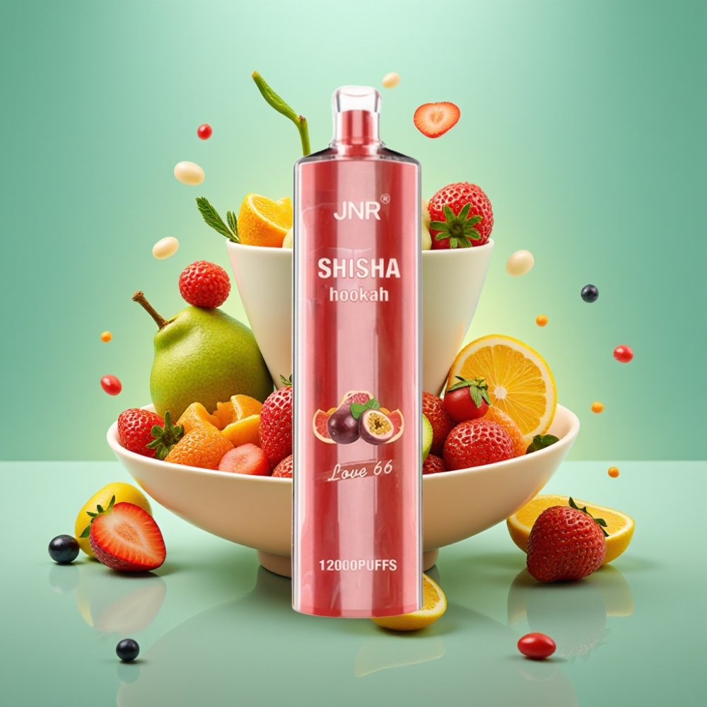 JNR Shisha Hookah 12000 Puffs 750mAh Meilė 66