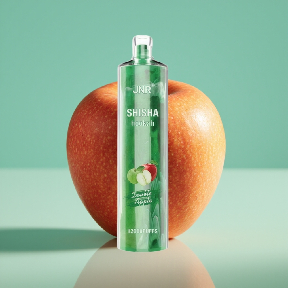 JNR Shisha Hookah 12000 Puffs Double Apple 24ml 750mAh