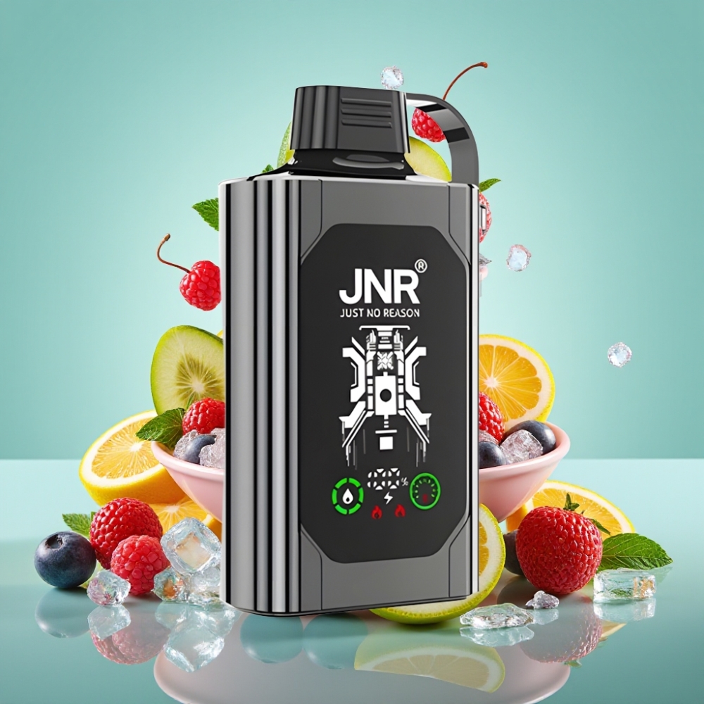 JNR Shisha Hookah Box 20500 Puffs 1000mAh 25ml Miltų Uogų Ledas