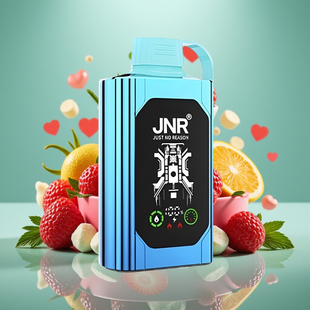 JNR Shisha Hookah Box 20500 Puffs, 1000mAh, Braškės-Avietės Saldainiai