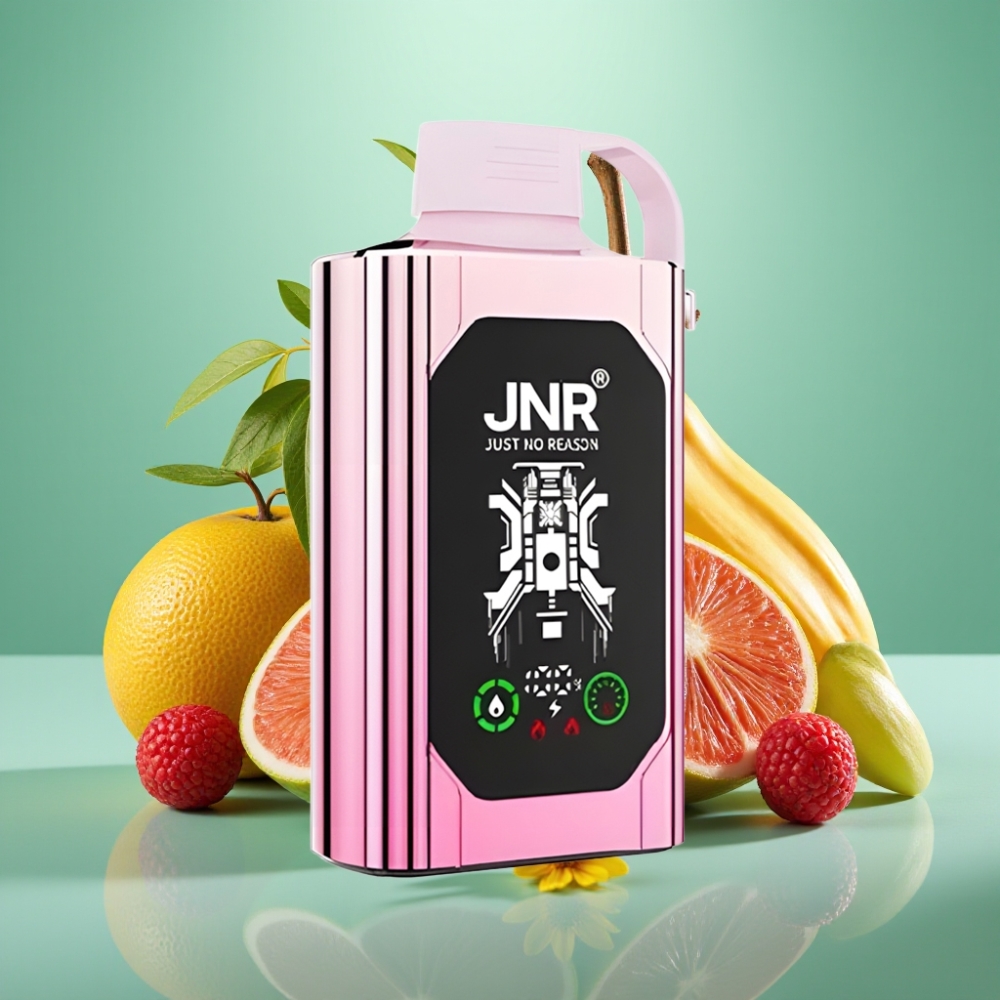 JNR Shisha Hookah Box 20500 Puffs, 25ml, Type-C, Dvigubas Tinklas, Lady Killa