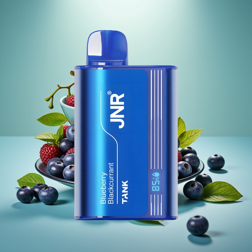 JNR Tank 10000 Puffs Disposable Vape Mėlynųjų serbentų mėlynės 20ml 650mAh