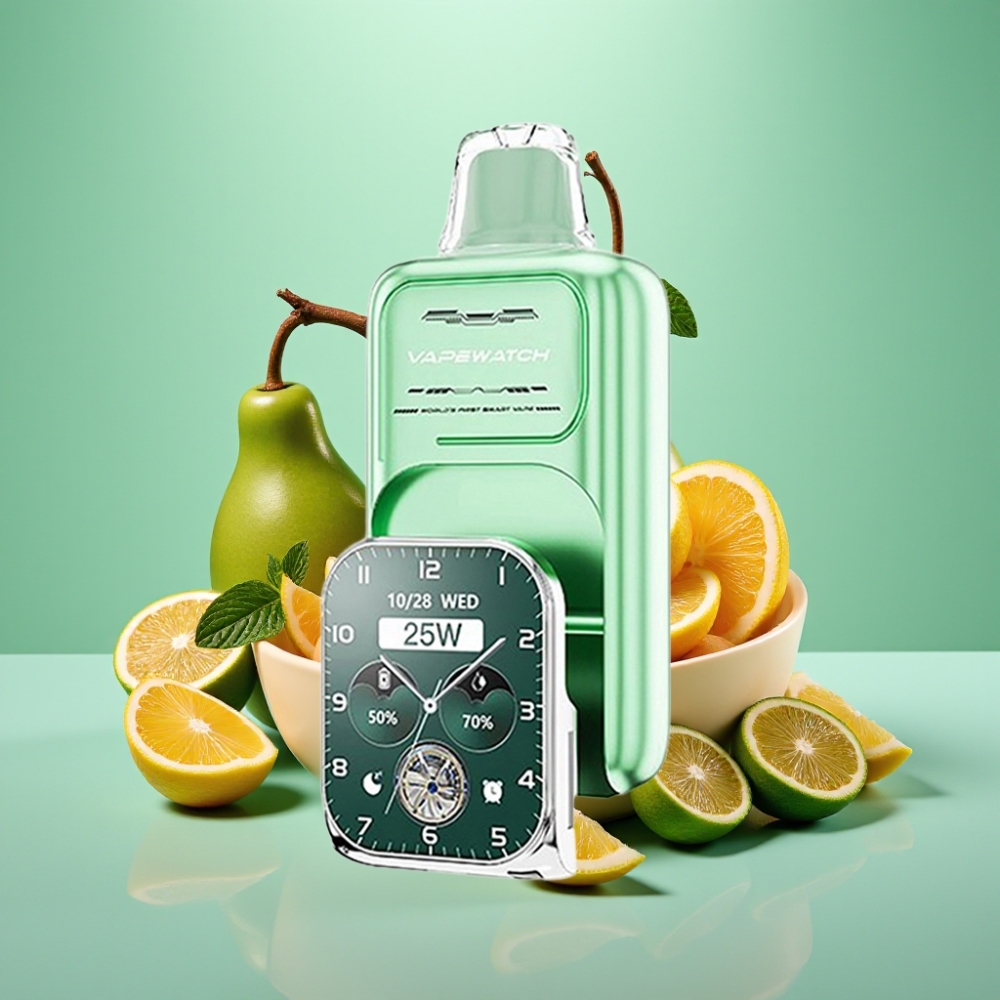 JNR VapeWatch 30000 Puffs Miami Mėta 1000mAh Type-C