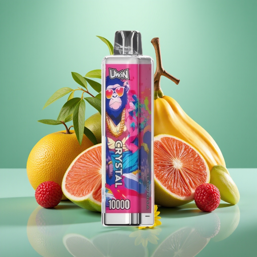 UWIN Crystal 10000 Puffs 18ml 0,8 Omų RGB