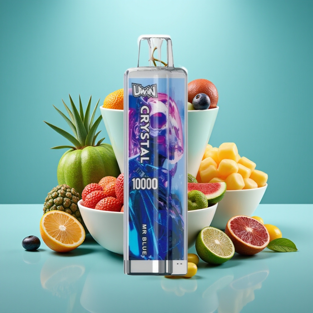 UWIN Crystal 10000 Puffs 18ml 650mAh Mėlynasis