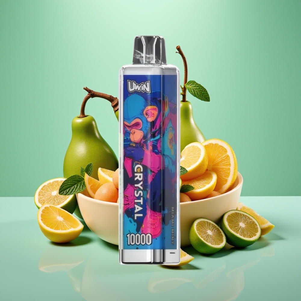 UWIN Crystal 10000 Puffs 18ml Miami Mėta RGB