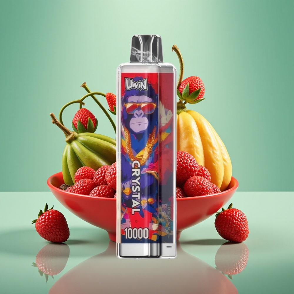 UWIN Crystal 10000 Puffs Red Bull, 18ml, RGB šviesos