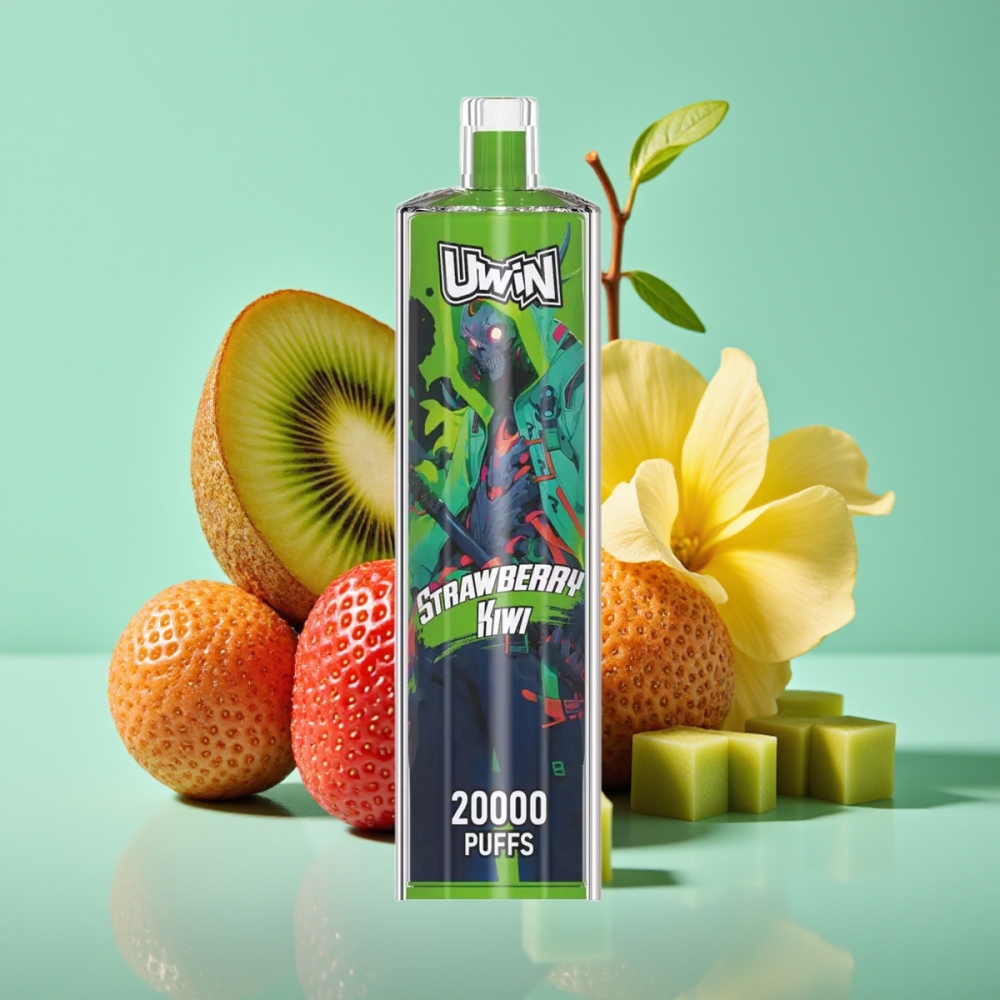 Uwin Shisha Hookah Crystal 20000 Puffs 22ml Tipinė DTL braškėnė kivis