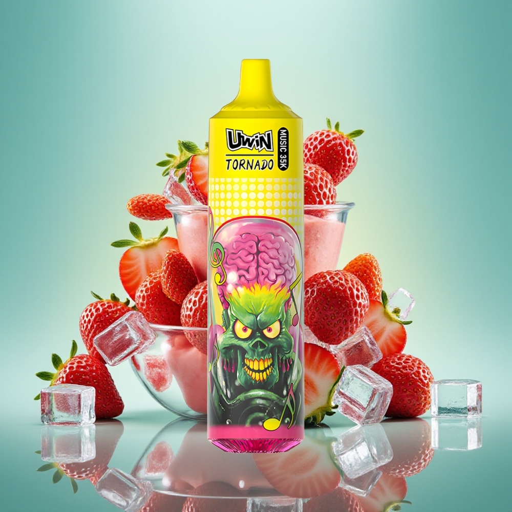 Uwin Tornado 35K Braškė su ledu USB Type-C 600mAh