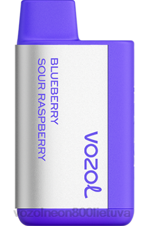 VOZOL Vape Kaina - VOZOL TIGO 600 mėlynių rūgščių aviečių B24DT365